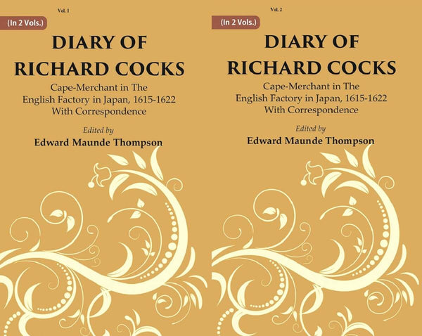 Diary Of Richard Cocks : Cape-merchant In The English Factory In Japan, 1615-1622 With Correspondence 2 Vols. Set - Gyan Books - Distacart