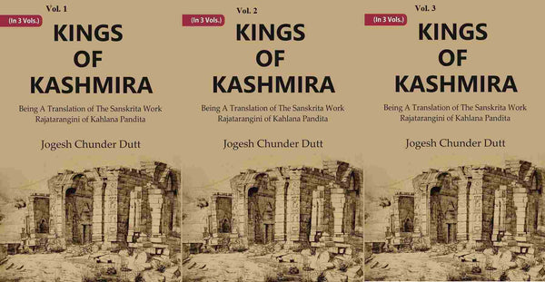 Kings Of Kashmira : Being A Translation of the Sanskrita Work Rajatarangini of Kahlana Pandita 3 Vols. Set - Gyan Books - Distacart
