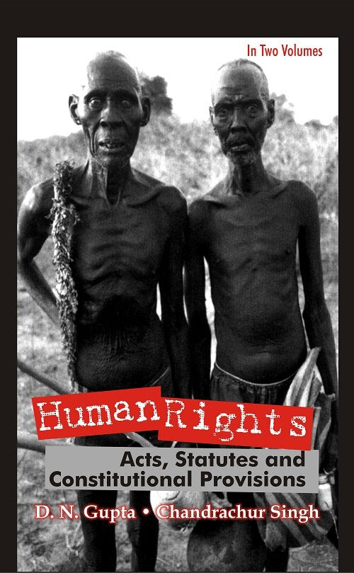 Human Rights Acts, Statutes and Constitutional Provisions 2 Vols. Set - Gyan Books - Distacart