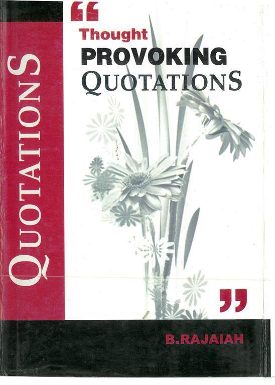 Thought Provoking Quotations - Gyan Books - Distacart