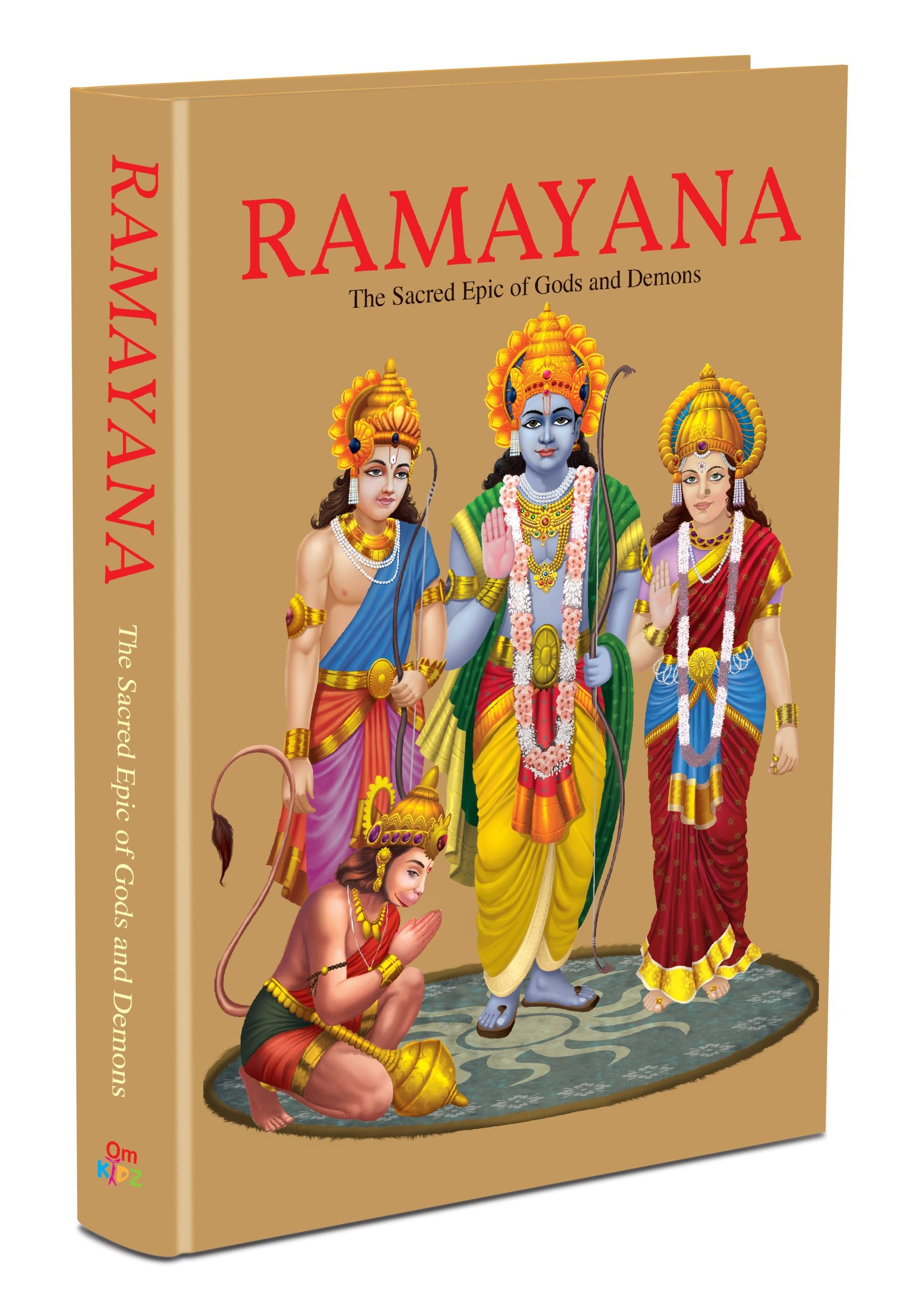 Ramayana : The Sacred Epic of Gods and Demons - Om Books - Distacart