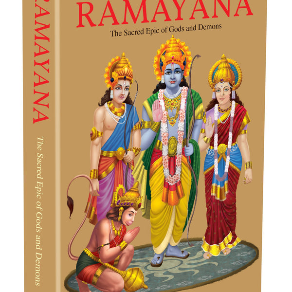 Ramayana : The Sacred Epic of Gods and Demons - Om Books - Distacart