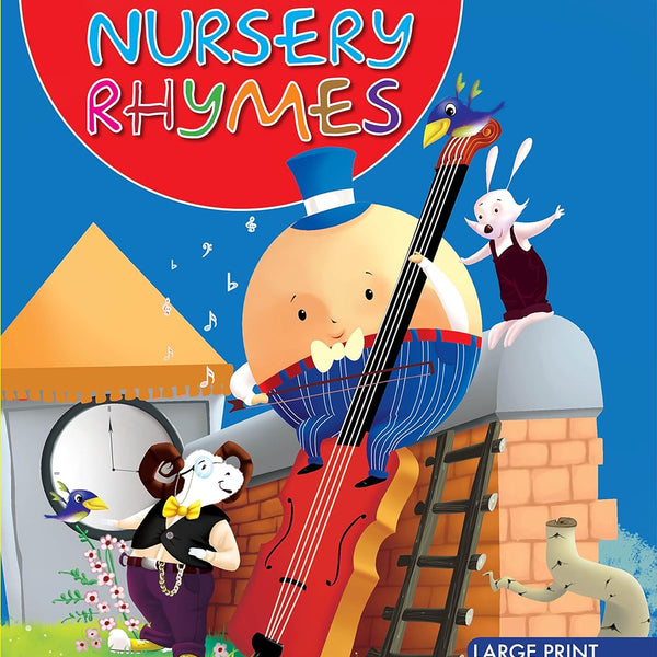 Nursery Rhymes : Large Print - Om Books - Distacart