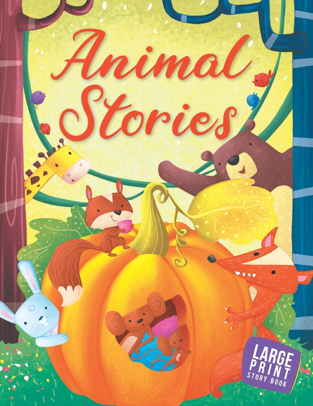 Animal Stories : Large Print - Om Books - Distacart