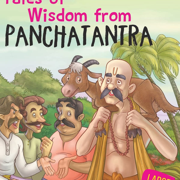 Tales of Wisdom from Panchatantra : Large Print - Om Books - Distacart