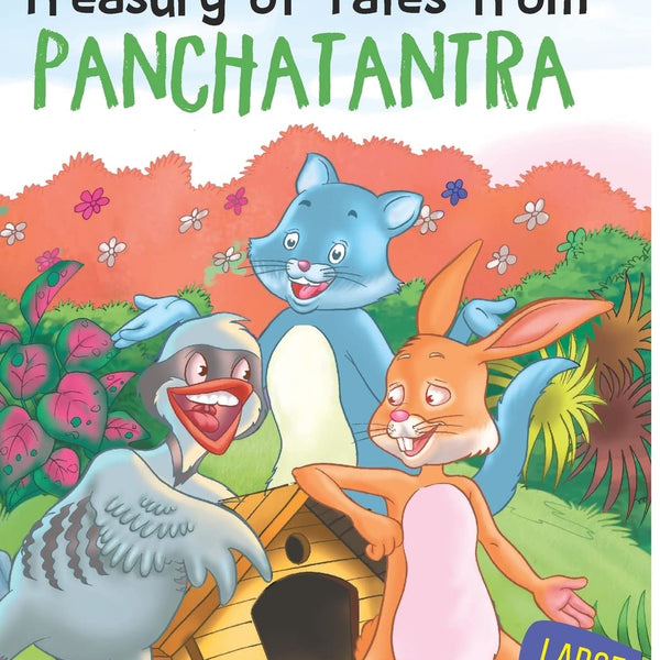 Treasury of Tales from Panchatantra : Large Print - Om Books - Distacart