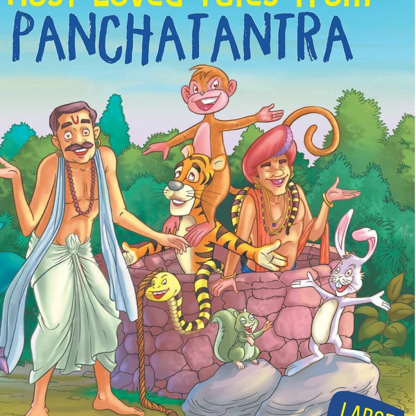 Most Loved Tales from Panchatantra : Large Print - Om Books - Distacart