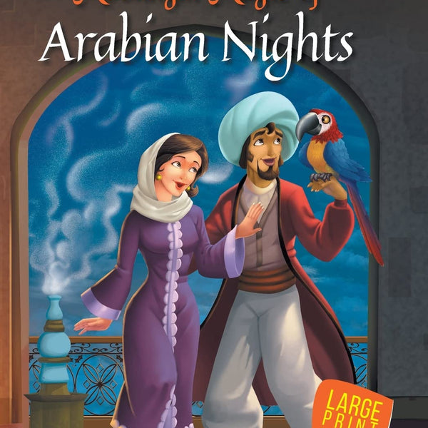 Moonlight Magic of Arabian Nights : Large Print - Om Books - Distacart