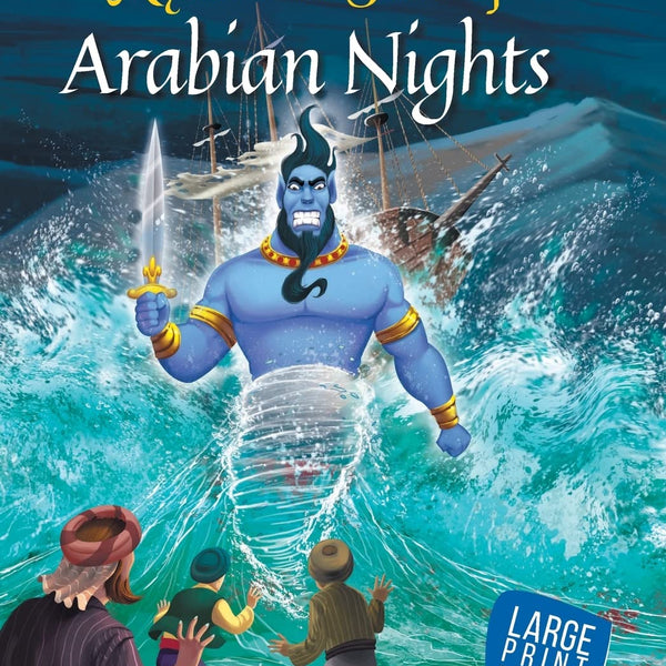 Mysterious Tales of Arabian Nights : Large Print - Om Books - Distacart