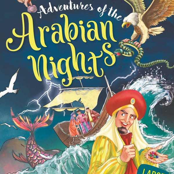Adventures of the Arabian Nights : Large Print - Om Books - Distacart