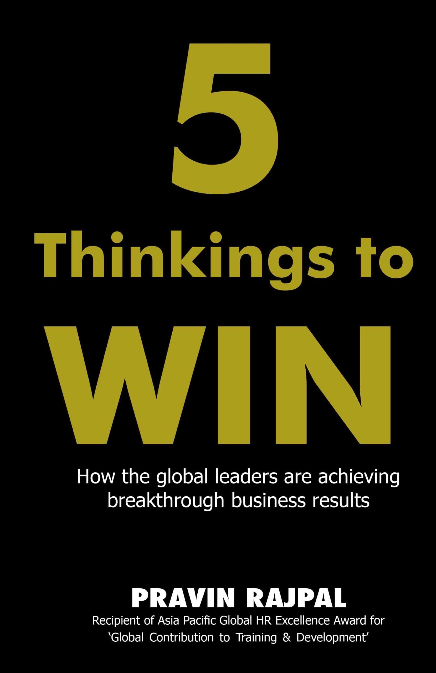 5 Thinkings to Win by Pravin Rajpal - Om Books - Distacart