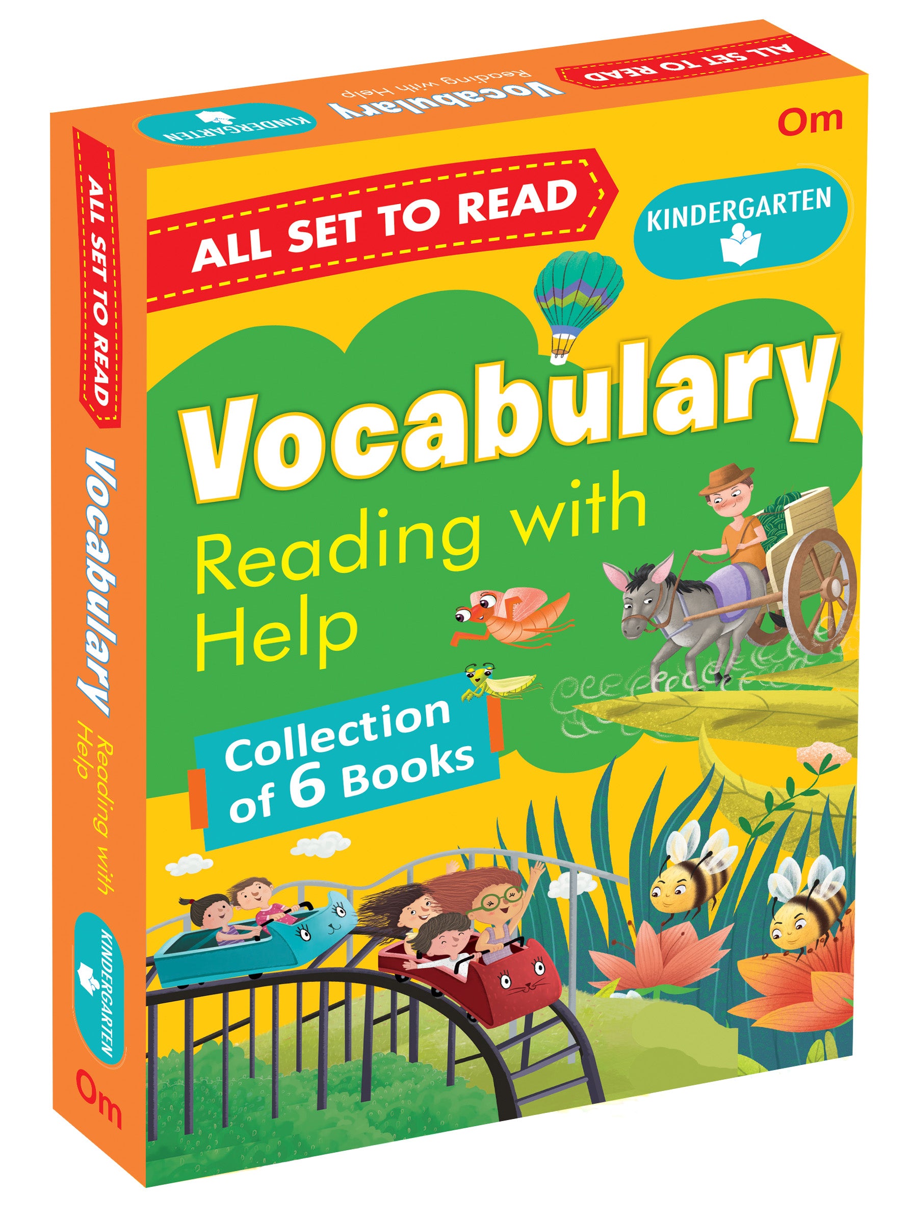 All Set Read KinderGarten Collection of 6 Books - Om Books - Distacart