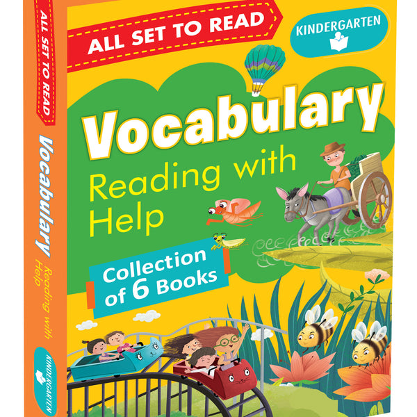 All Set Read KinderGarten Collection of 6 Books - Om Books - Distacart