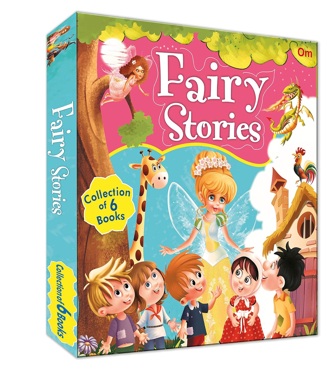 Fairy Stories - Collection of 6 Books for Kids - Om Books - Distacart
