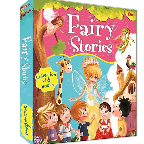 Fairy Stories - Collection of 6 Books for Kids - Om Books - Distacart