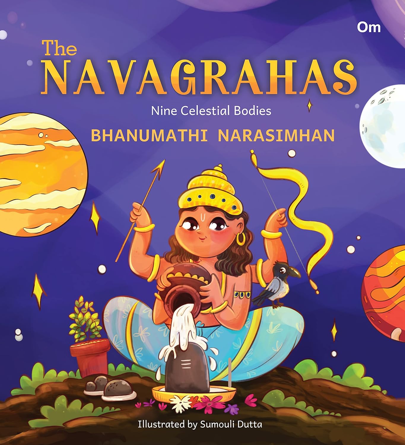 The Navagrahas nine celestial Bodies - Om Books - Distacart