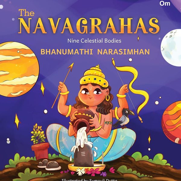 The Navagrahas nine celestial Bodies - Om Books - Distacart