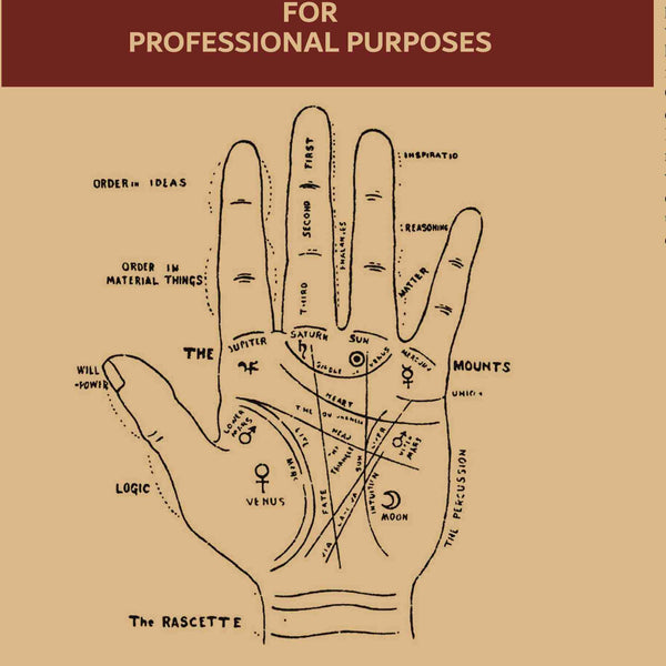 The Practice of Palmistry for Professional Purposes 1st - Gyan Books - Distacart