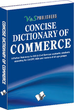 Thumbnail for Concise Dictionary Of Commerce by Dr. Sudhir Dawra - Dista