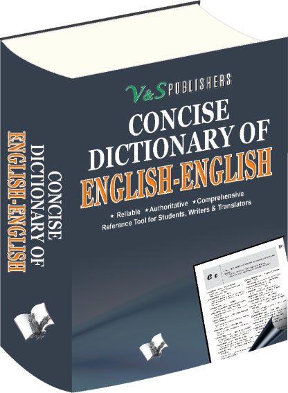Concise English English Dictionary  (Hb) by V&S Editorial Board - Dista