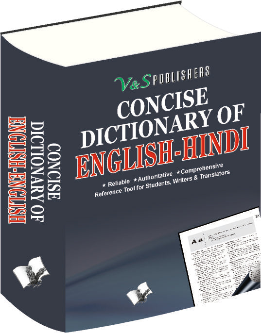 Concise English Hindi Dictionary (Hb) by Prof. Shrikant Prasoon - Dista