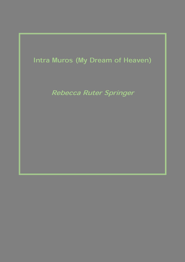 Intra Muros (My Dream of Heaven) - Gyan Books - Distacart