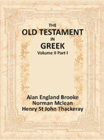 Thumbnail for The Old Testament in Greek Vol. II Part I - Gyan Books - Distacart