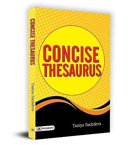 Concise Thesaurus-Taniya Sachdeva - Dista