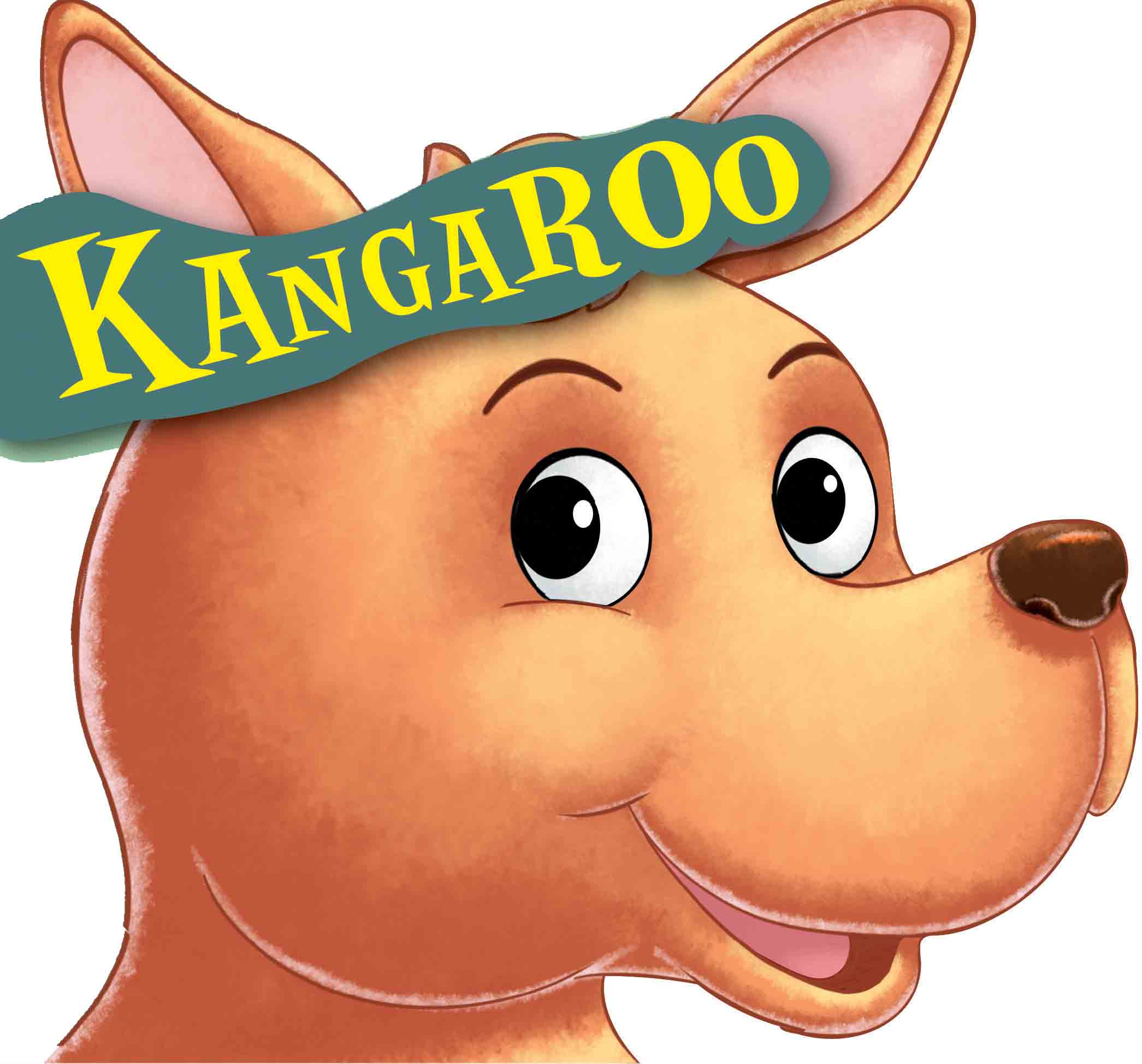 Kangaroo : Cutout Board Book - Om Books - Distacart