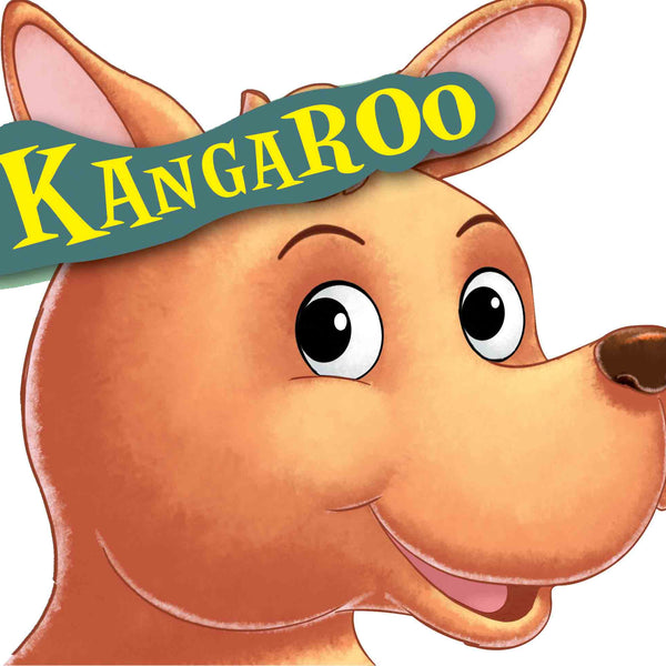 Kangaroo : Cutout Board Book - Om Books - Distacart