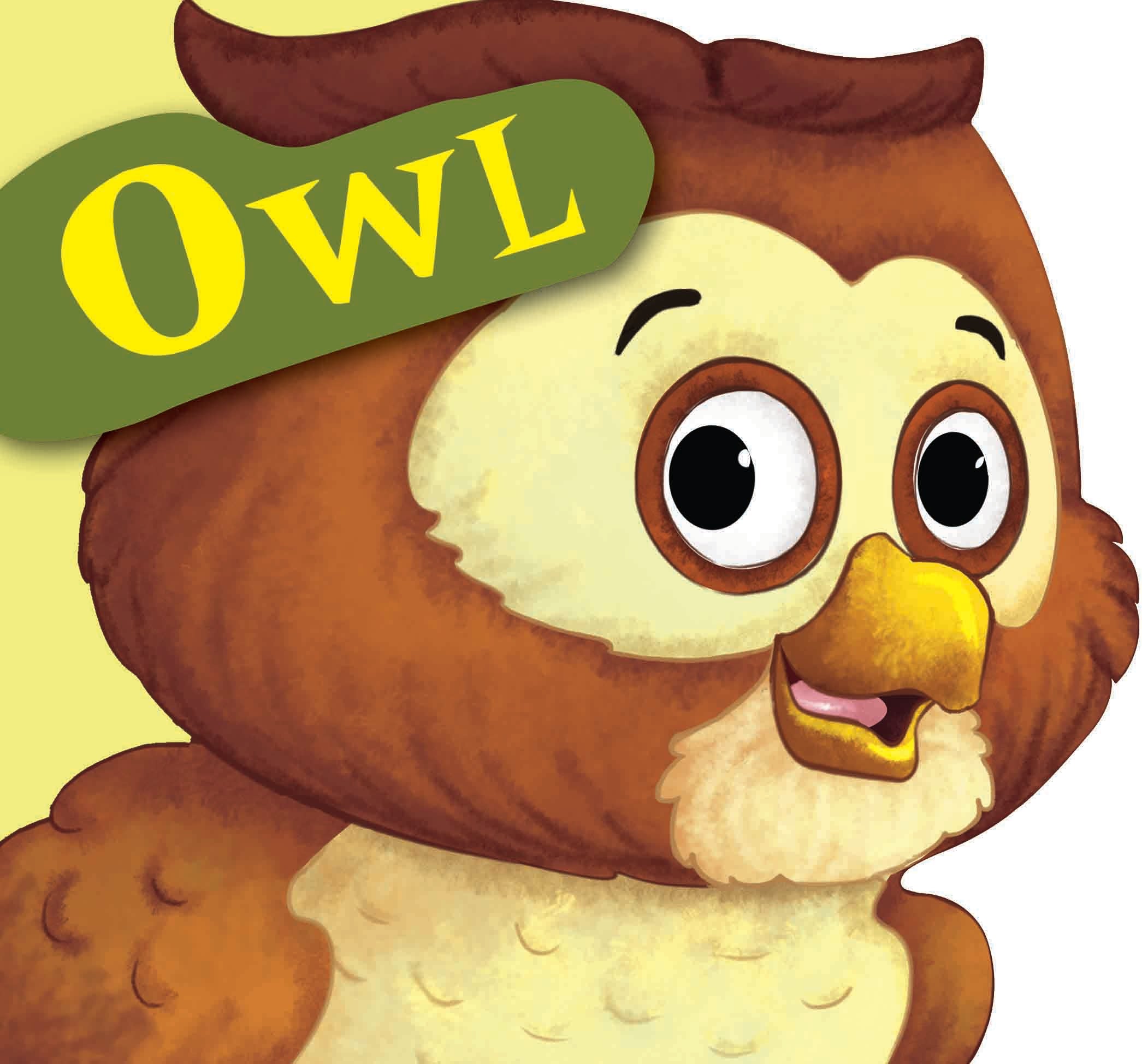 Owl : Cutout Board Book - Om Books - Distacart