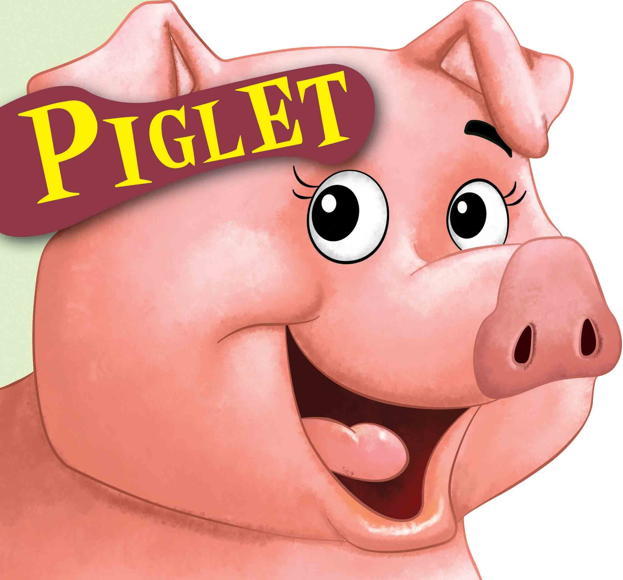Piglet : Cutout Board Book - Om Books - Distacart