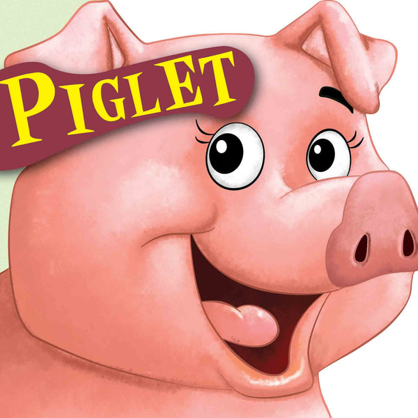 Piglet : Cutout Board Book - Om Books - Distacart