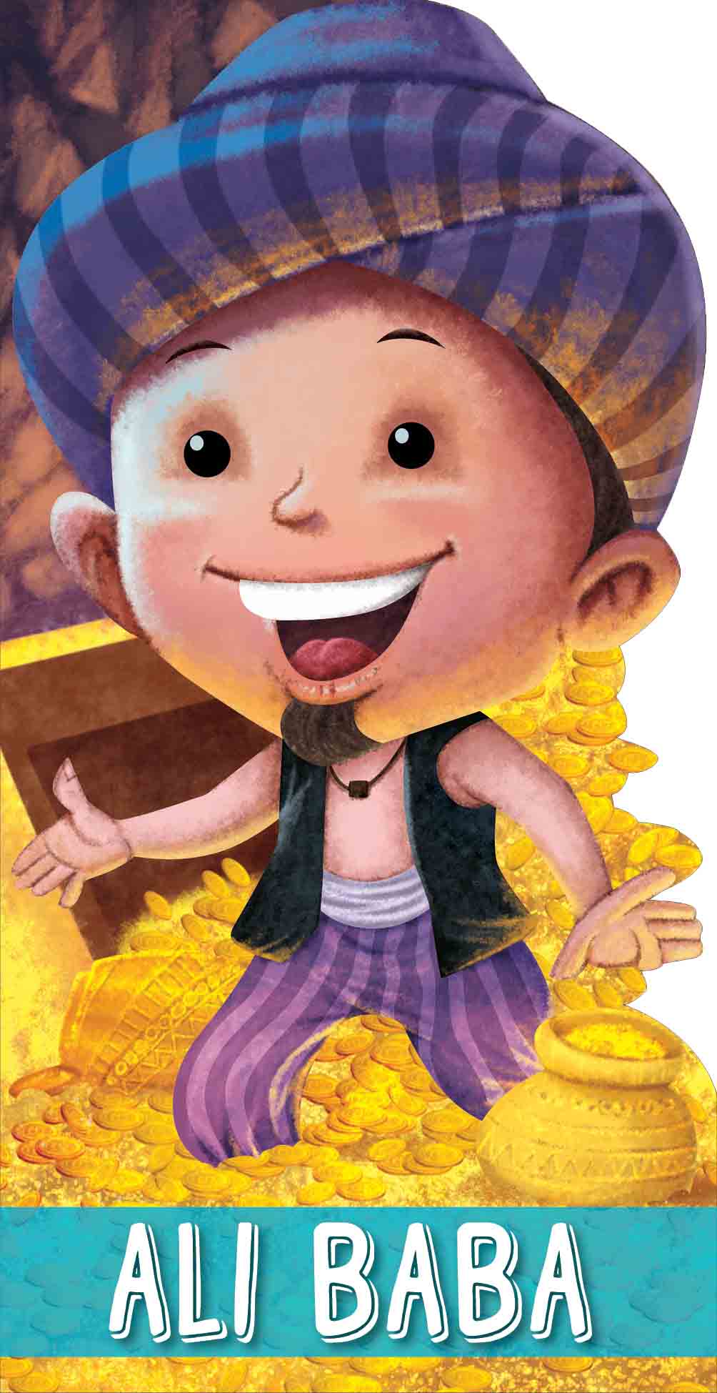 Ali Baba : Cutout Story Book - Om Books - Distacart