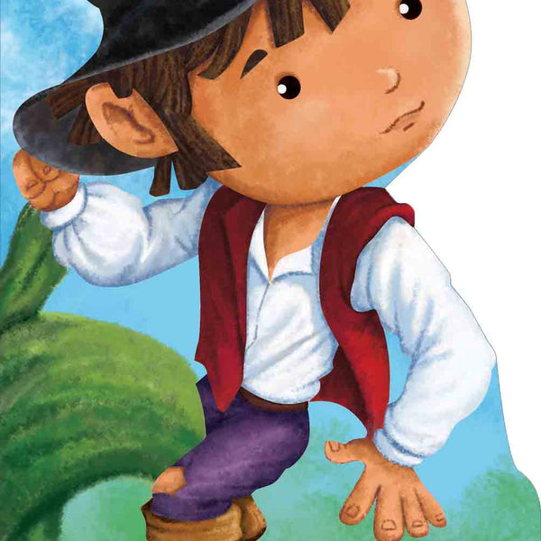Jack and the Beanstalk : Cutout Story Book - Om Books - Distacart
