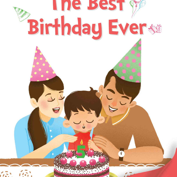 All set to Read fun with B The Best Birthday Ever - Om Books - Distacart