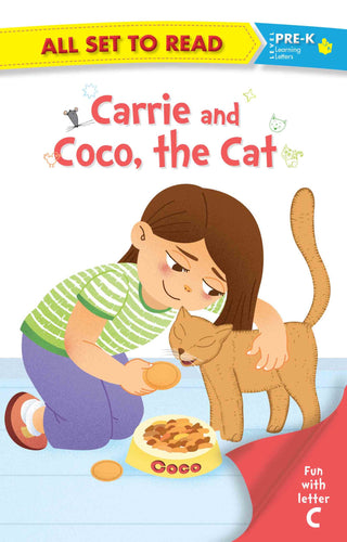 All set to Read fun with Letter C Carrie and Coco the Cat - Om Books - Distacart