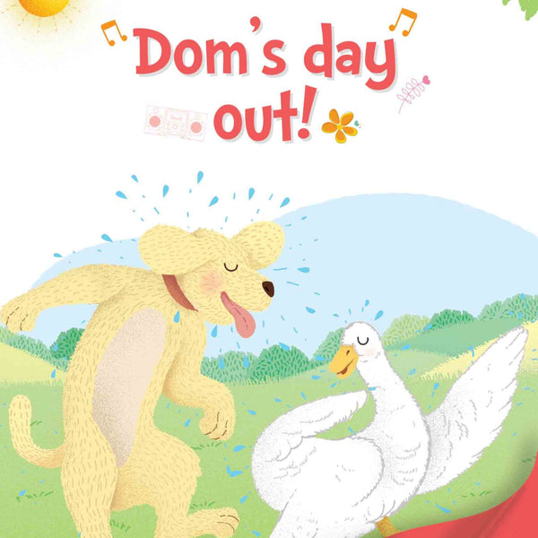 All set to Read fun with Letter D Doms Day Out - Om Books - Distacart