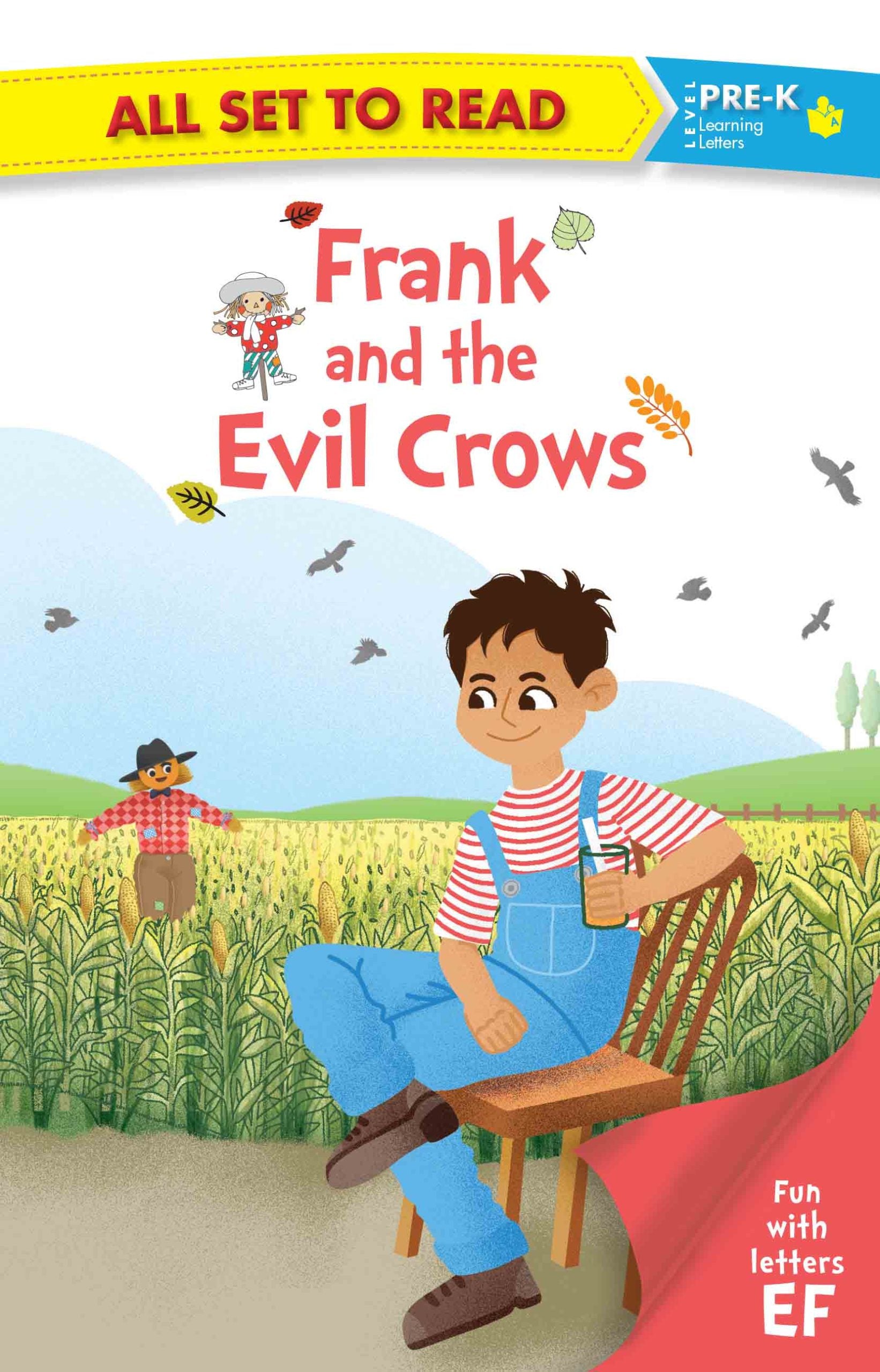 All set to Read fun with Letter EF Frank and the Evil Crows - Om Books - Distacart