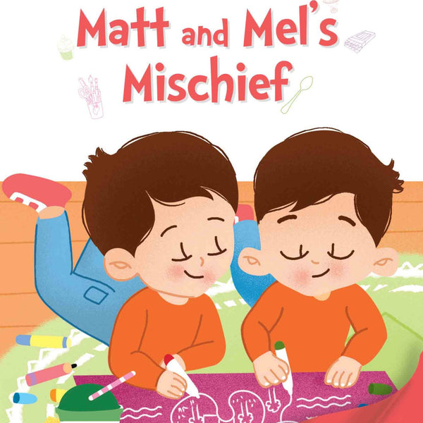 All set to Read fun with Letter M Matt and Mels Mischief - Om Books - Distacart