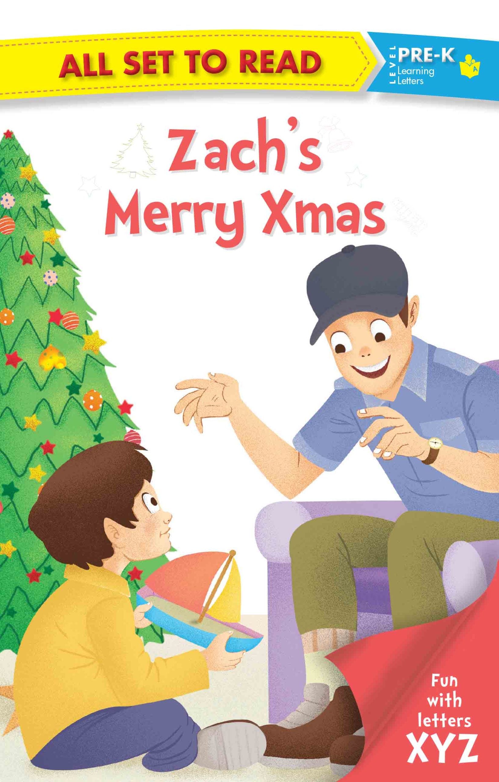 All set to Read fun with Letter XYZ Zachs Merry Xmas - Om Books - Distacart