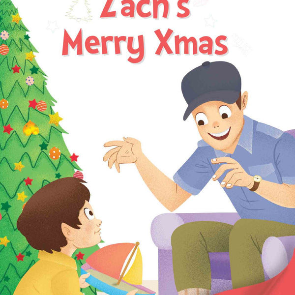 All set to Read fun with Letter XYZ Zachs Merry Xmas - Om Books - Distacart