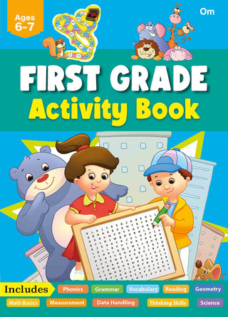 Jumbo Smart Scholars- Grade 1 Workbook Activity Book - Om Books - Distacart