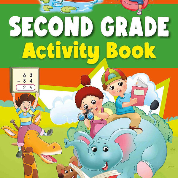 Jumbo Smart Scholars- Grade 2 Workbook Activity Book - Om Books - Distacart