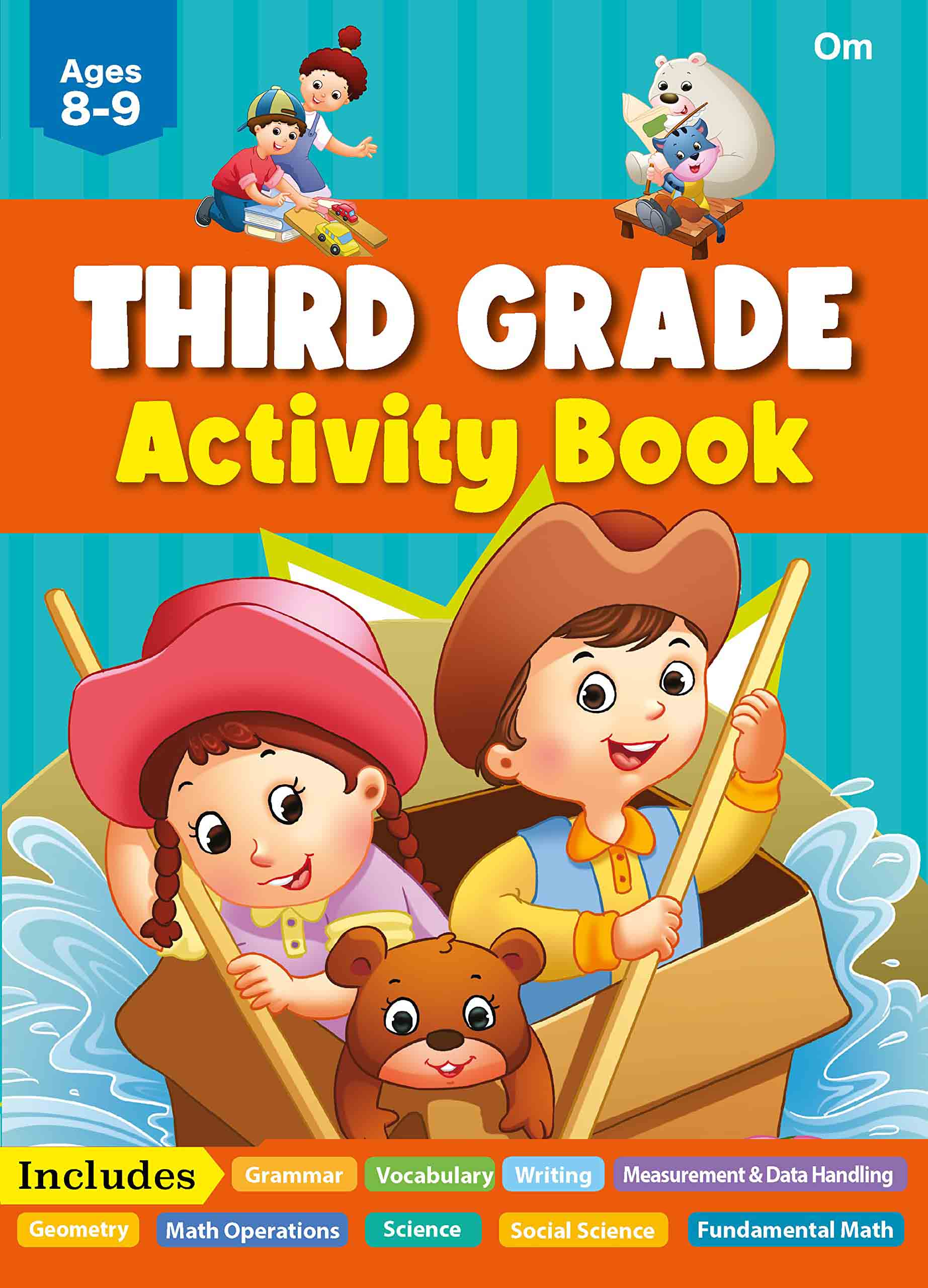 Jumbo Smart Scholars- Grade 3 Workbook Activity Book - Om Books - Distacart