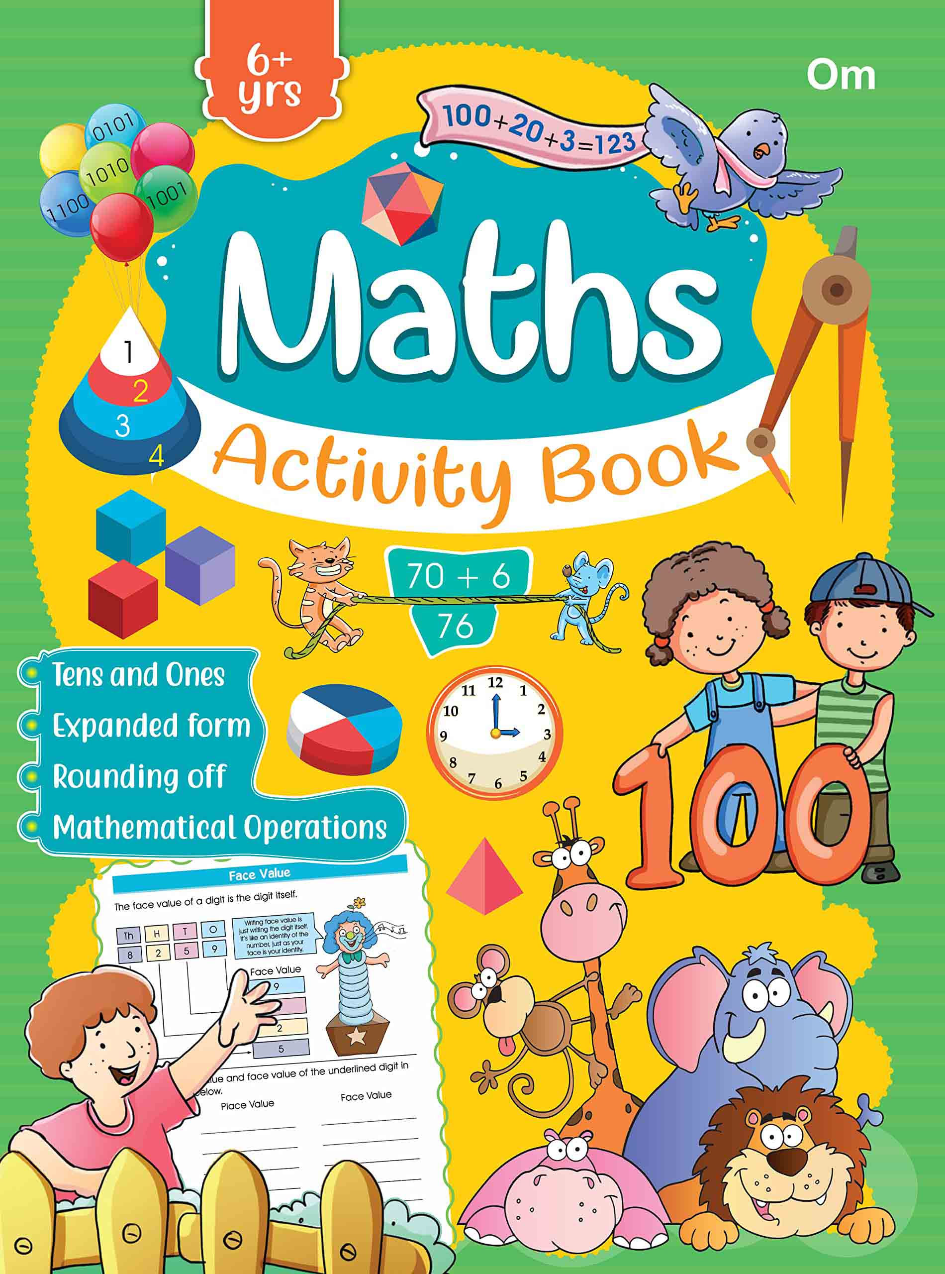 Maths Activity Book - Om Books - Distacart