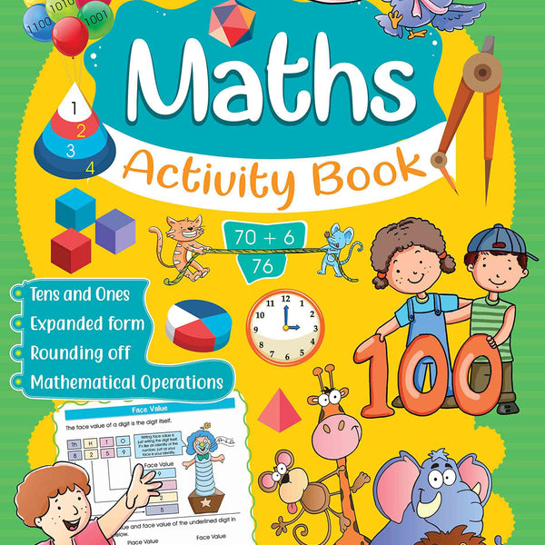 Maths Activity Book - Om Books - Distacart