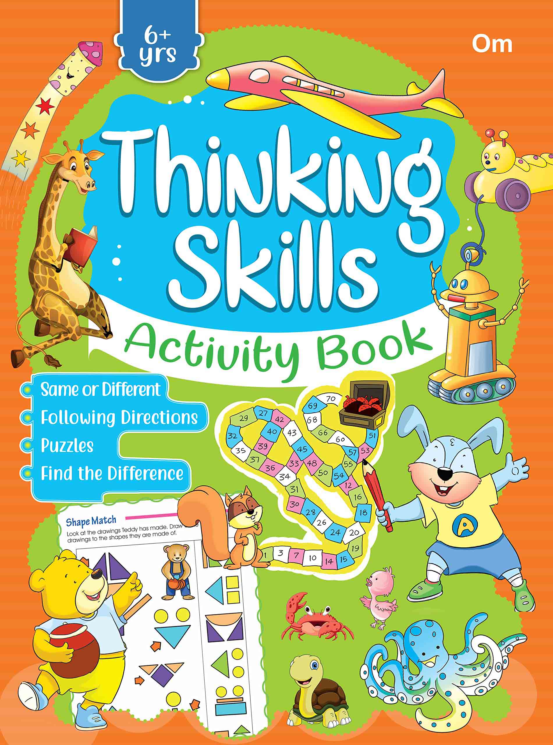 Thinking Skills Activity Book - Om Books - Distacart