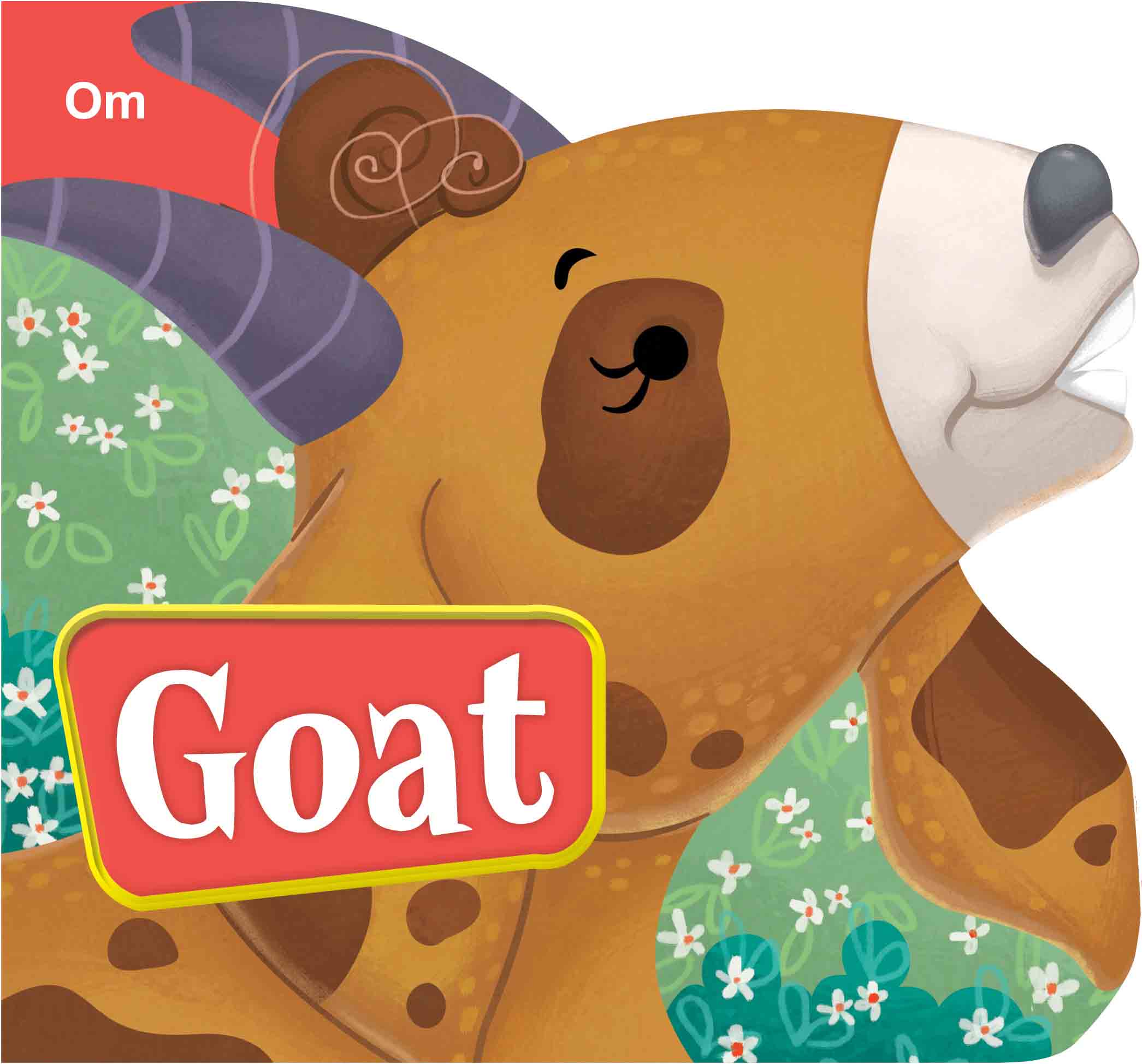 Goat : Cutout Board Book - Om Books - Distacart