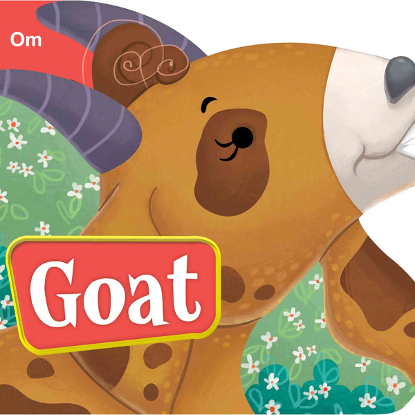 Goat : Cutout Board Book - Om Books - Distacart